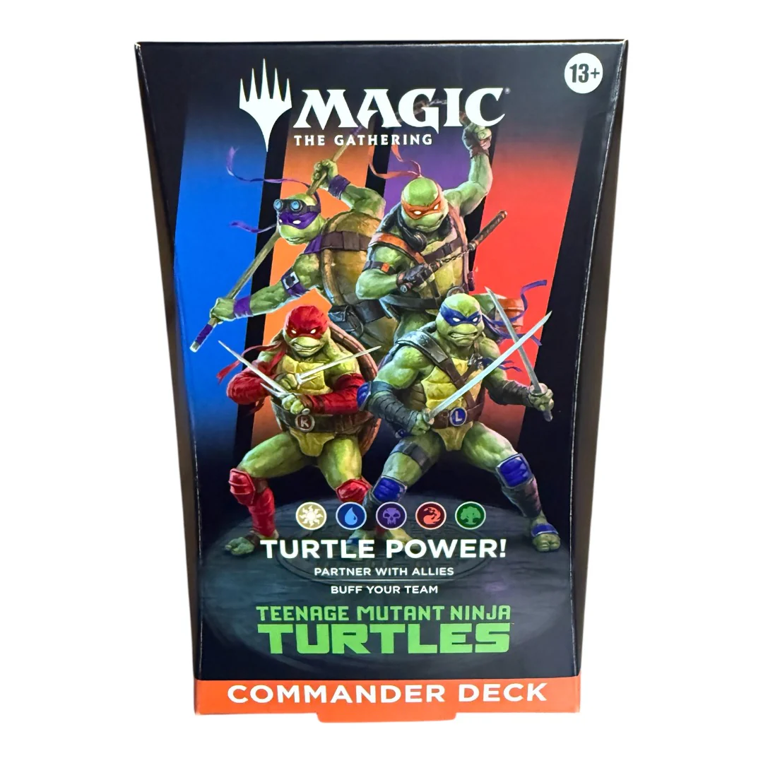Magic the Gathering Teenage Mutant Ninja Turtles Commander Deck