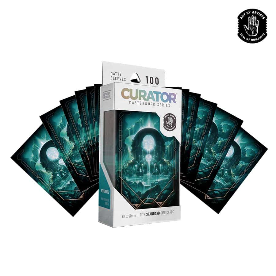 Orange Nebula Curator Masterwork Card Sleeves - Image 6