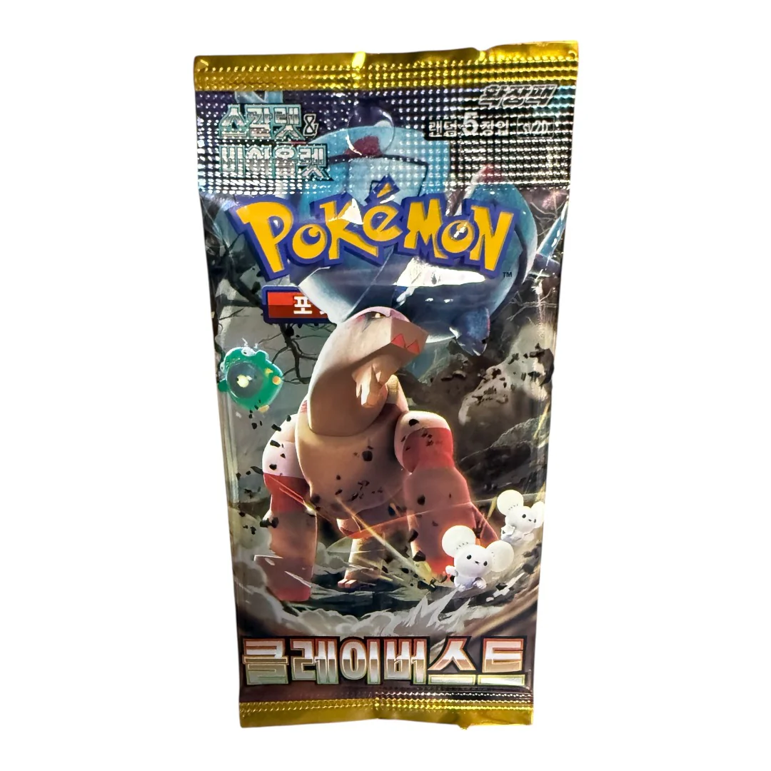 Pokemon Clay Burst Korean Booster Pack