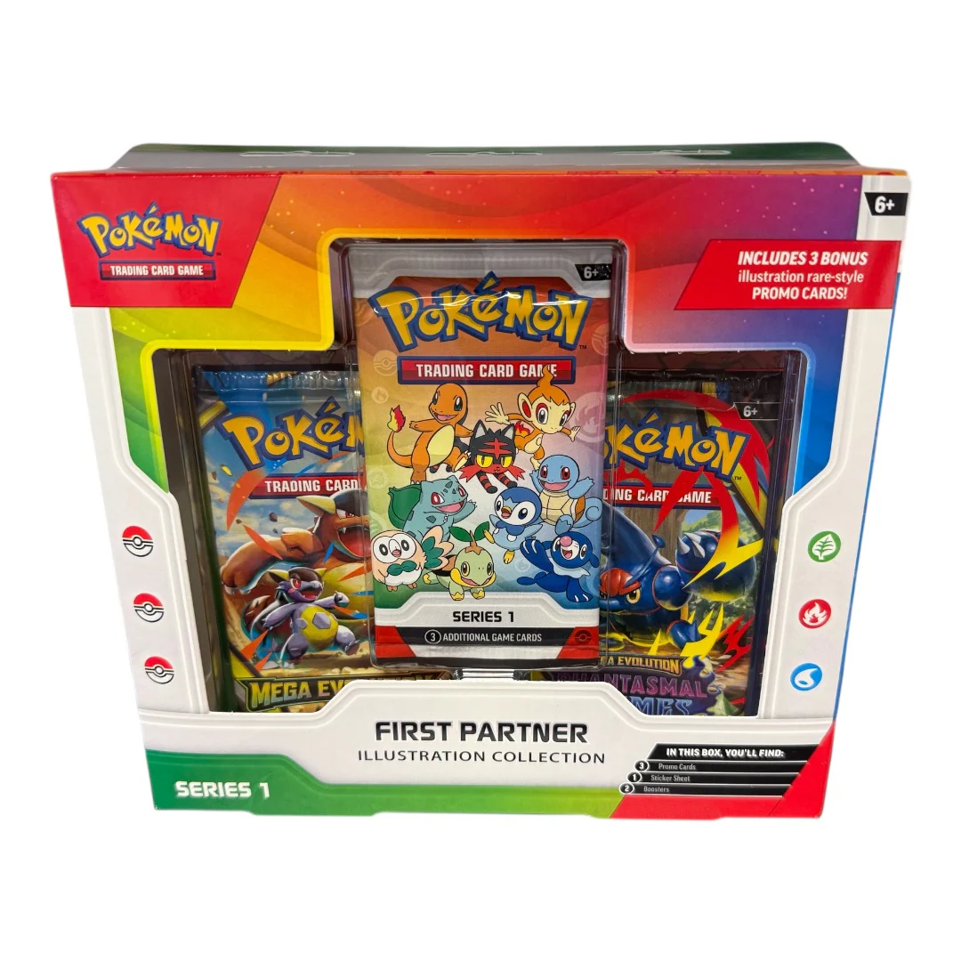Pokemon First Partners Illustration Collection Series 1