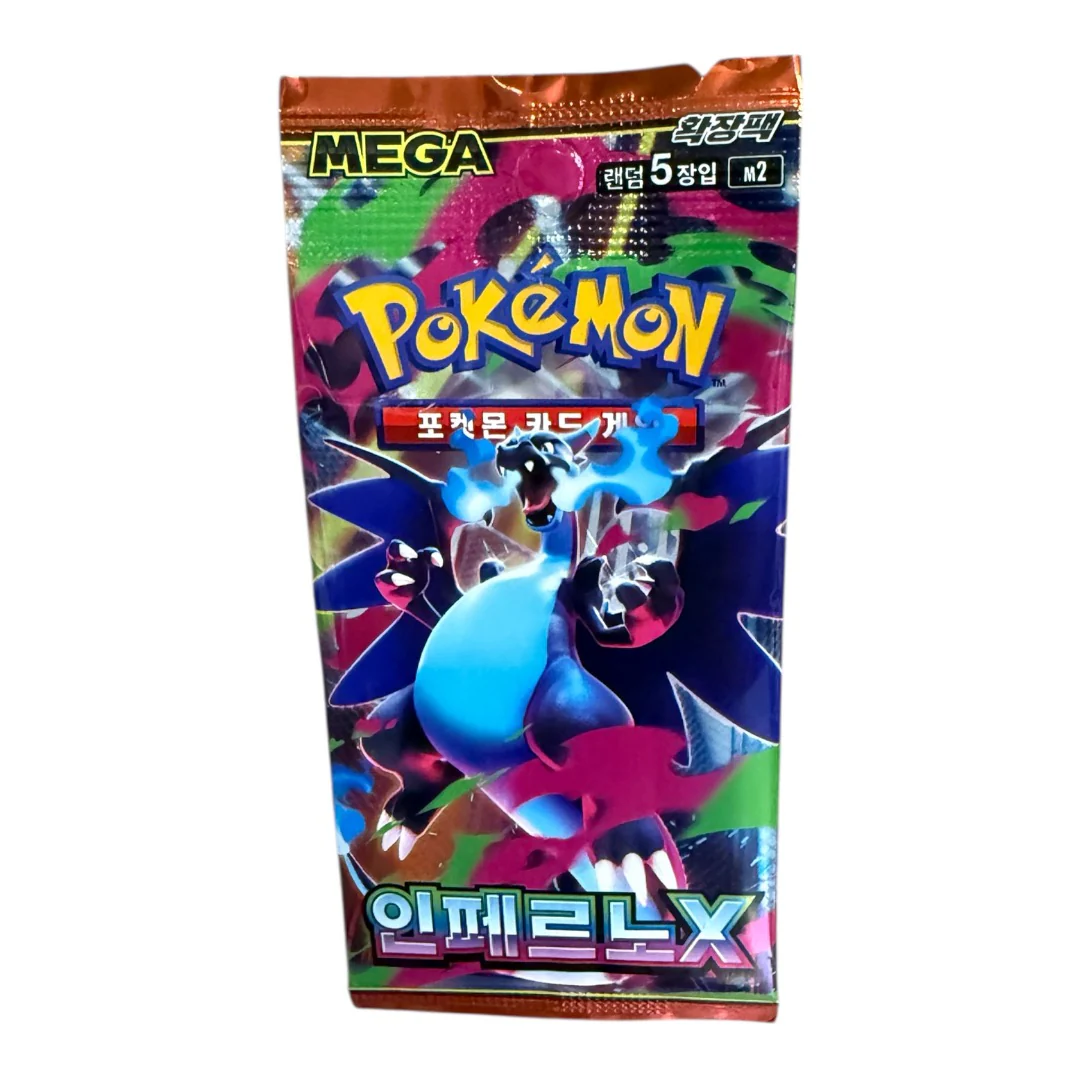 Pokemon Mega Inferno X Korean Booster Pack